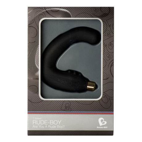 Rocks-Off - Rude-Boy Mnnliches g-Spot-Massager 7 V Schwarz