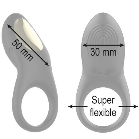 Sextoy Vollkontakt-Vibrationsring mit Fernbedienung.2