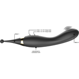 Ibiza - Austauschbarer Klitoresstimulator und Pulsations-g-Punkt-Vibrator