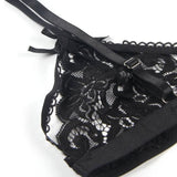 Subblime - Set Dreiteiliges Set Bh+ Strumpfgürtel + String S/M
