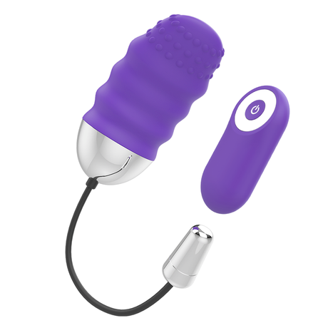 Vibrator Denis Ei Fernbedienung Flieder 8,5 x 3,7 cm.1