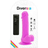 Diversia - Flexibler Vibrierender Dildo Lila 20.5 cm-x-4.2 cm