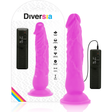 Diversia - Flexibler Vibrierender Dildo Lila 21 cm-x-4.9 cm