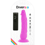 Diversia - Flexibler Vibrierender Dildo Lila 21 cm-x-4.9 cm