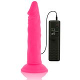 Diversia - Flexibler Dildo mit Vibration Rosa 23 cm-x-4.3 cm