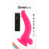 Diversia - Flexibler Vibrierender Dildo Rosa 21.5 cm-x-4.5 cm