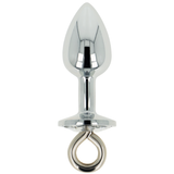 Ohmama Fetish Metall Butt Plug mit Ring