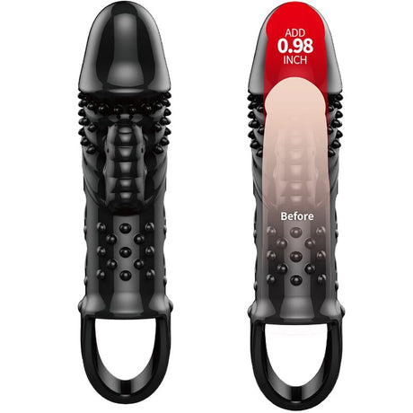 Penishülle Cecelia Schwarze Penishülse.1