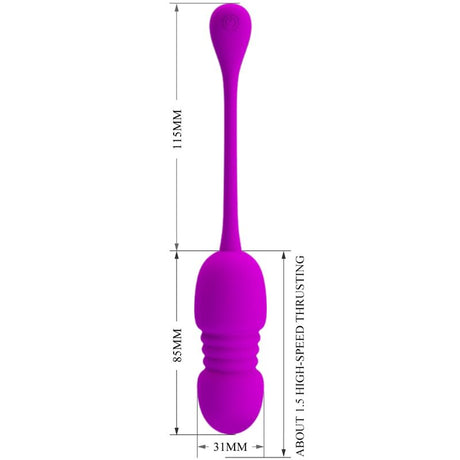 Vibrator Callieri Vibrierendes Ei Lila.2