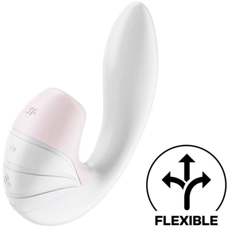 Vibrator Supernova Luftpulsstimulator & Vibration Weiss Weiß