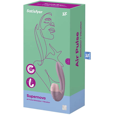 Vibrator Supernova Luftpulsstimulator & Vibration Rosa.2