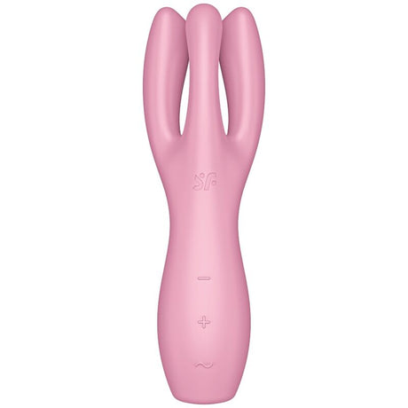 Satisfyer - Threesome 3 Vibrator Rosa