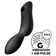 Vibrator Curvy Trinity 2 Air Pulse Schwarz