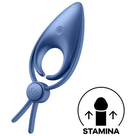 Penisring Sniper Ringvibrator Blau
