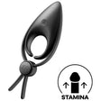 Penisring Sniper Ringvibrator Schwarz