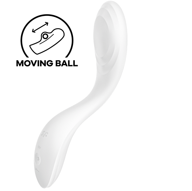 Satisfyer - Rrrolling Pleasure Gspot Vibrator Weiss