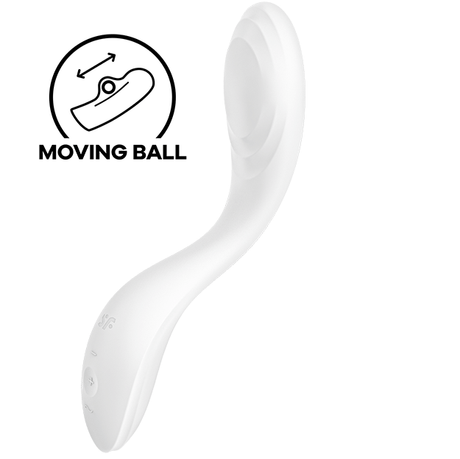 G-Punkt-Vibrator Rrrolling Pleasure Gspot Weiss Weiß