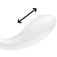 G-Punkt-Vibrator Rrrolling Pleasure mit Rollkugel Weiß