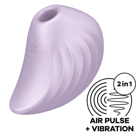 Vibrator Pearl Diver Air Pulse Stimulator & Violett