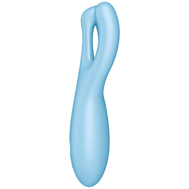 Satisfyer - Threesome 4 Vibratorapp Blau