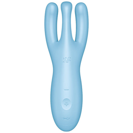 Vibrator Threesome 4 Vibratorapp Blau.1