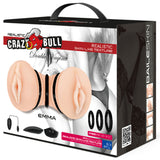 Crazy Bull - Emma Realistischer Doppel-Vagina-Masturbator