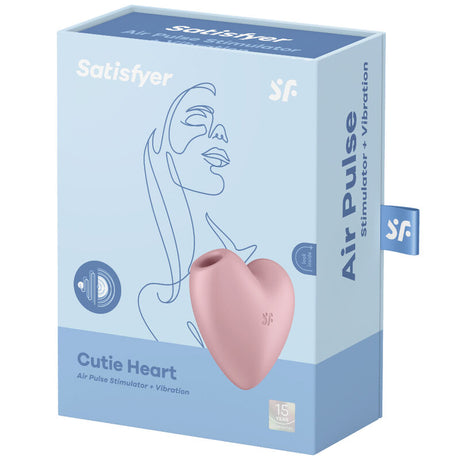 Vibrator Cutie Heart Air Pulse Stimulator & Rosa.3