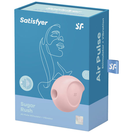 Vibrator Sugar Rush Air Pulse Stimulator & Rosa.3