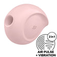 Satisfyer - Sugar Rush Air Pulse Stimulator & Vibrator Rosa