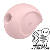 Satisfyer - Sugar Rush Air Pulse Stimulator & Vibrator Rosa