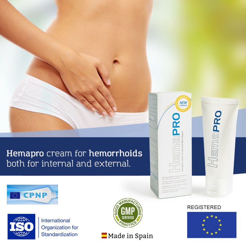 500 Cosmetics - Hemapro-Creme für die Behandlung von Hemorrhoiden