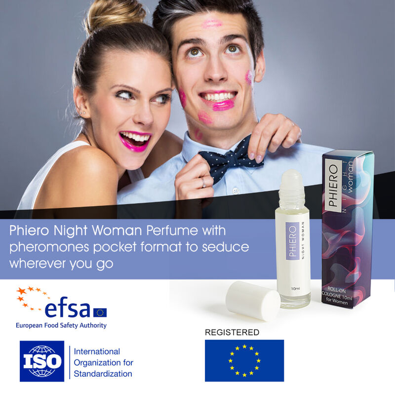 500 Cosmetics - Phiero Nachtfrau. Parfum mit Pheromonen im Roll-On-Format für Frauen