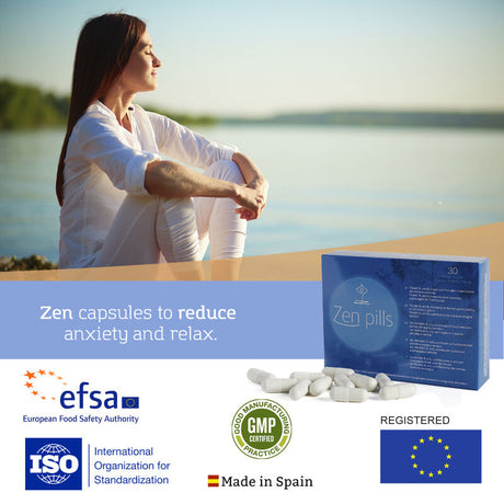 Nahrungsergänzungsmittel 500 Cosmetics Zen Nahrungsergänzung 30 Kapseln.1