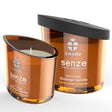 Swede - Senze Seduction Massagekerze - Nelke, Orange, Lavendel