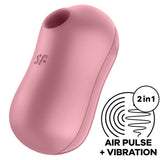Satisfyer - Cotton Candy Air Pulse Stimulator & Vibrator Rosa
