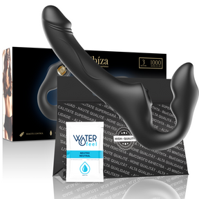 Ibiza - Fernbedienung, Riemenloser Vibrator, 3 Motoren, 1000 Kombinationen.