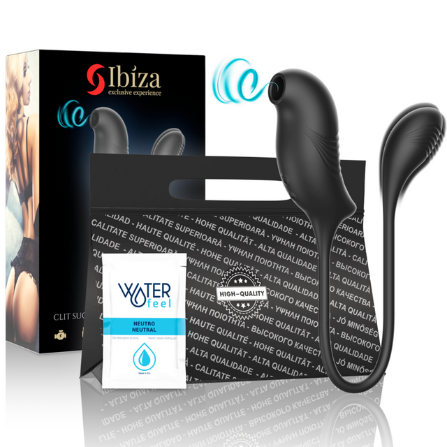 Ibiza - Magischer Klitoris-Saug- und Vibrationsstimulator