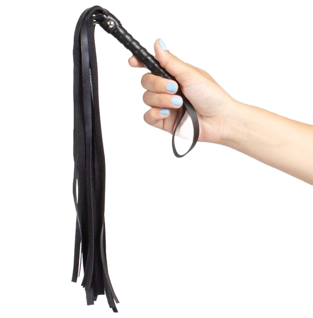 Secretplay - Schwarze Bondage-Peitsche BDSM-Kollektion