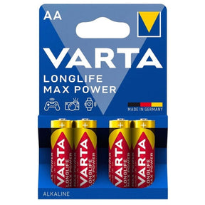 Varta - Max Power Alkaline Batterie Aa Lr6 4 Einheit