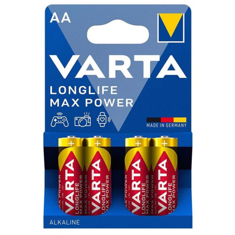 Varta - Max Power Alkaline Batterie Aa Lr6 4 Einheit