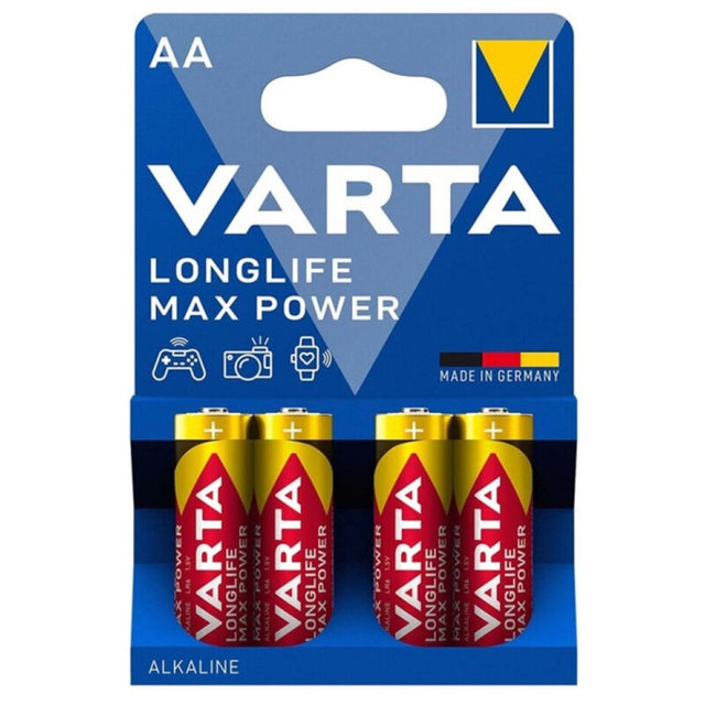 Varta - Max Power Alkaline Batterie Aa Lr6 4 Einheit
