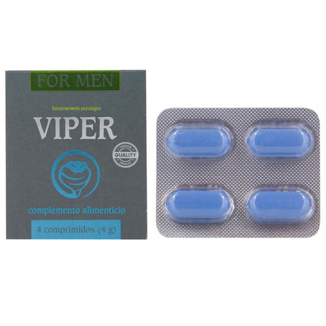 Nahrungsergänzungsmittel Cobeco Viper Nahrungsergänzung für Ihn 4 Tabletten.1