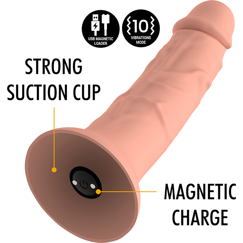 Mythology - Asher Original Dildo M - Vibrator Kompatibel mit Watchme Wireless Technology