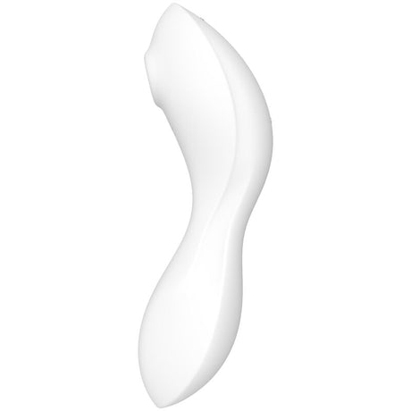 Vibrator Curvy Trinity 5 Air Pulse Stimulator & App Weiss Weiß.1