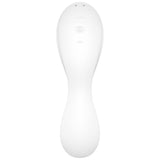 Satisfyer - Curvy Trinity 5 Air Pulse Stimulator & Vibrator App Weiss