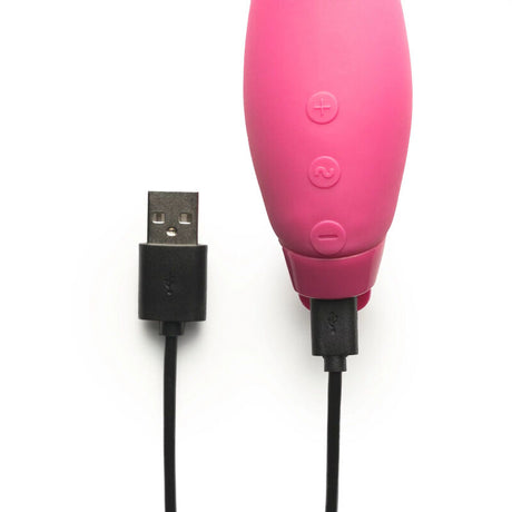 Vibrator Juno g-Spot- - Fuchsia 18 x 3,3 cm.3