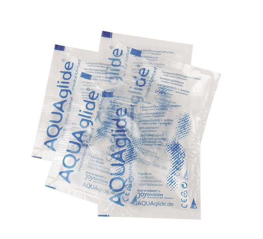 Joydivision Aquaglide - Neutrales Gleitmittel auf Wasserbasis, Eindose 3 ml