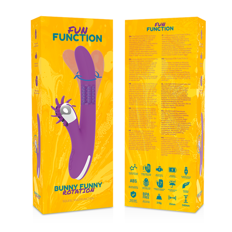 Vibrator Bunny Funny Rotation 2.0 24 cm.7