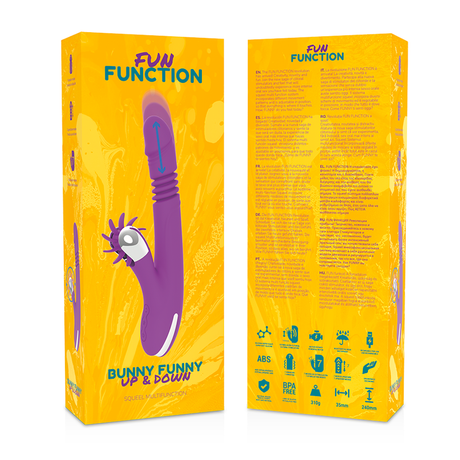 Vibrator Bunny Funny Up & Down 2.0 24 cm.7