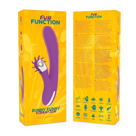 Vibrator Bunny Funny Vibration 2.0 24 cm.7